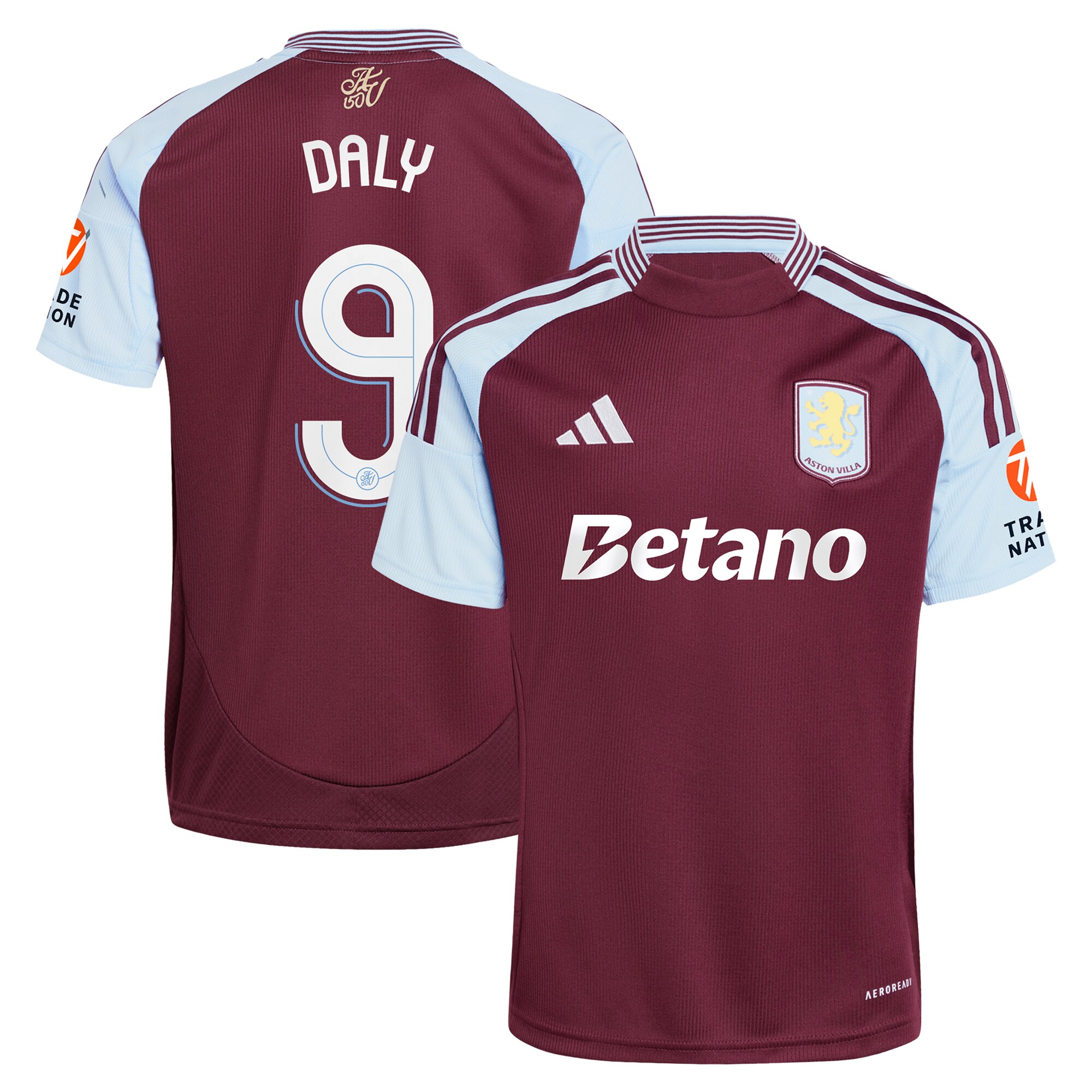 aston villa adidas home shirt 2024-25 with daly 9 cup printing Collection | AVFC Fan Shop Official Jerseys and Shirts