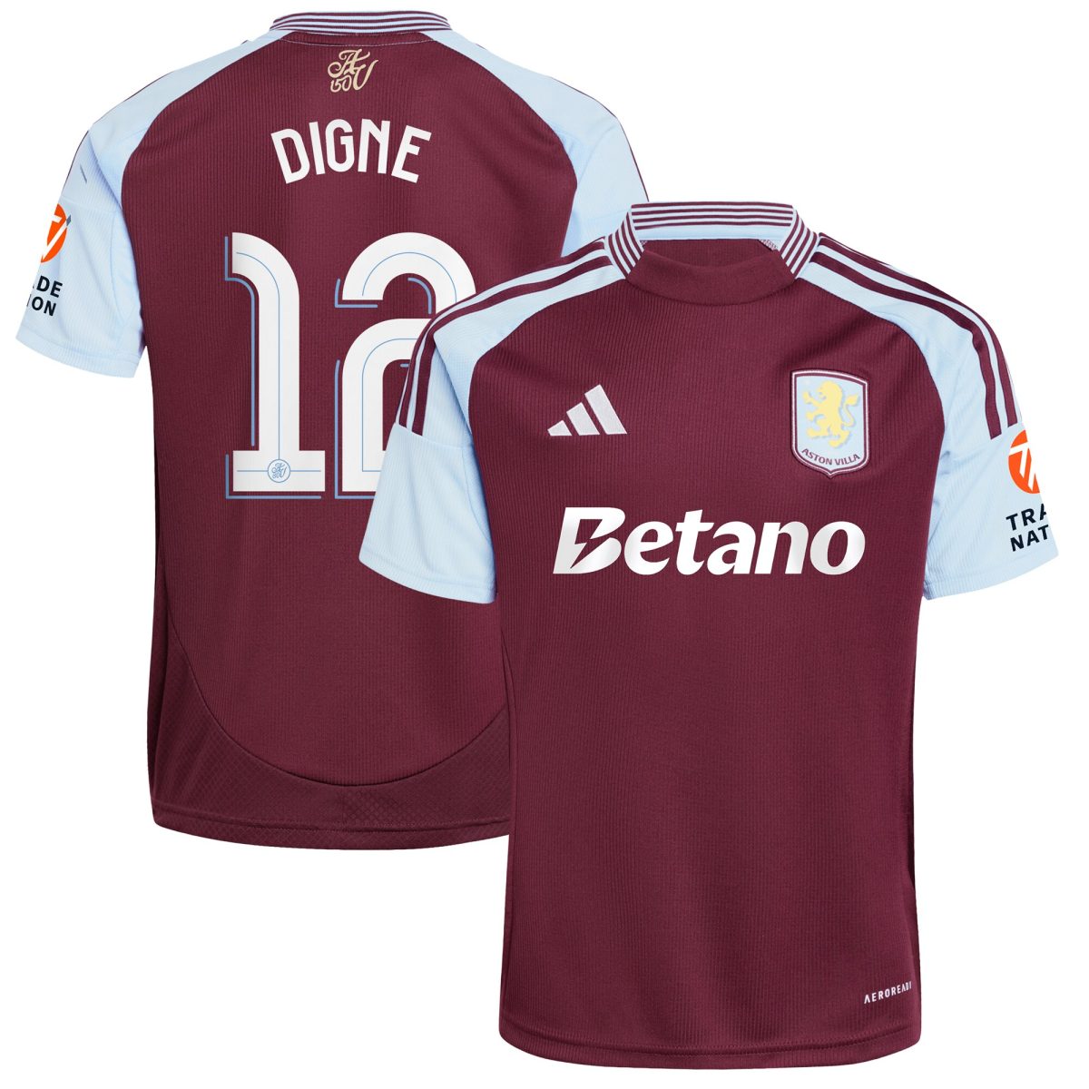 aston villa adidas home shirt 2024-25 with digne 12 cup printing Collection | AVFC Fan Shop Official Jerseys and Shirts