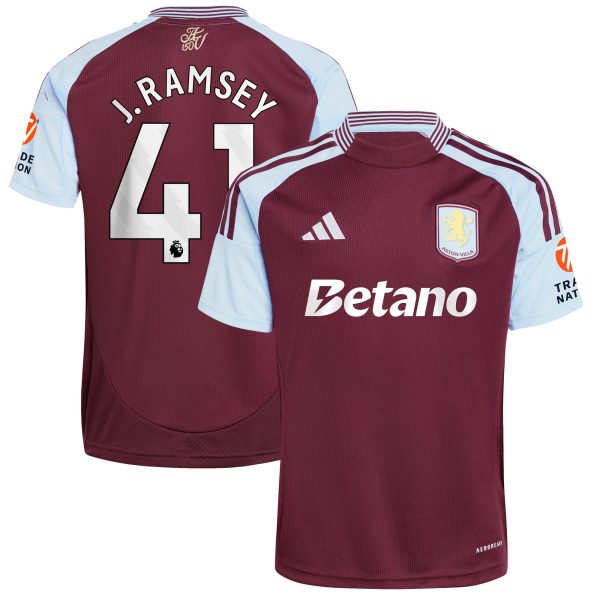 aston villa adidas home shirt 2024-25 with j. ramsey 41 printing Collection | AVFC Fan Shop Official Jerseys and Shirts