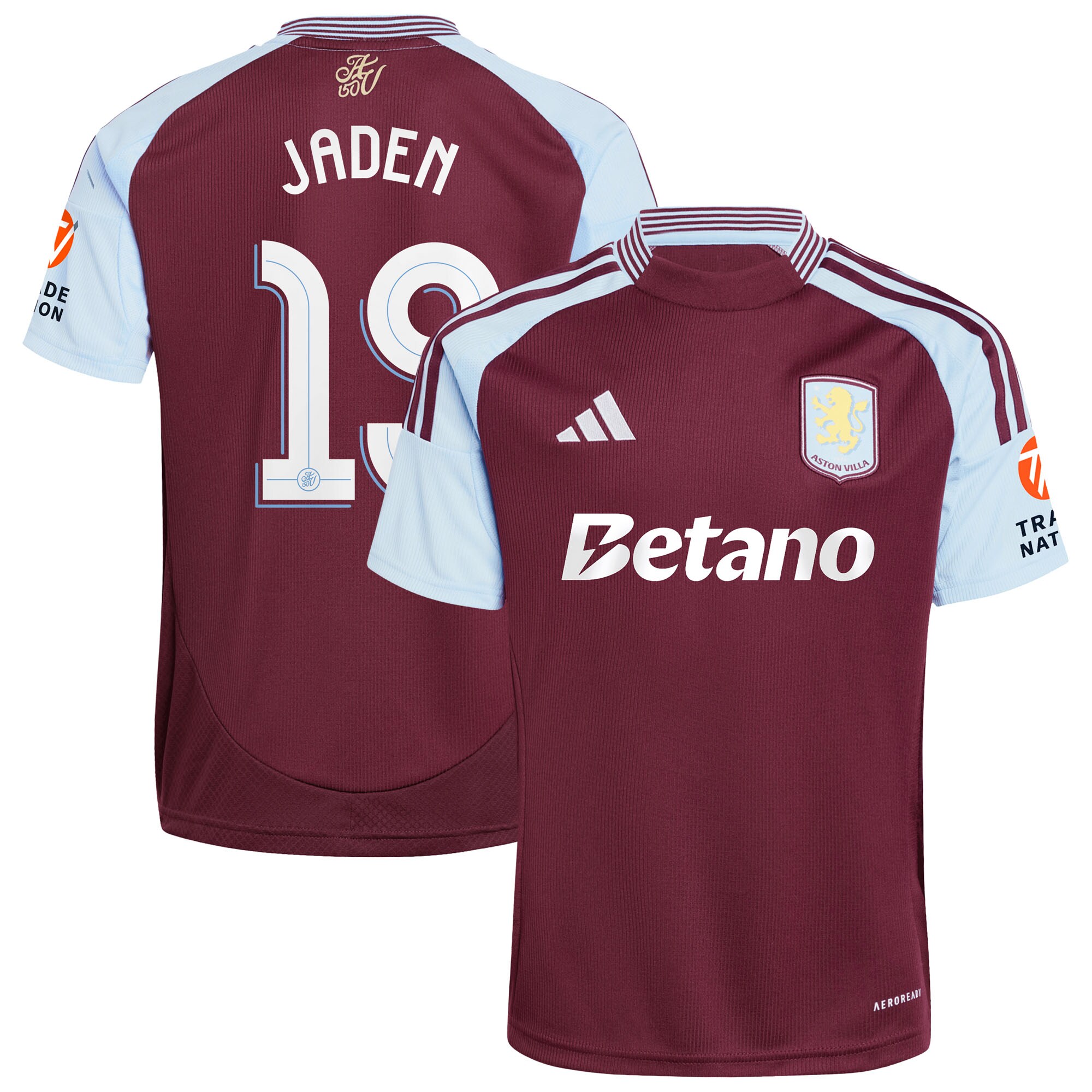 aston villa adidas home shirt 2024-25 with jaden 19 cup printing Collection | AVFC Fan Shop Official Jerseys and Shirts