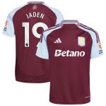 aston villa adidas home shirt 2024-25 with jaden 19 printing Collection | AVFC Fan Shop Official Jerseys and Shirts