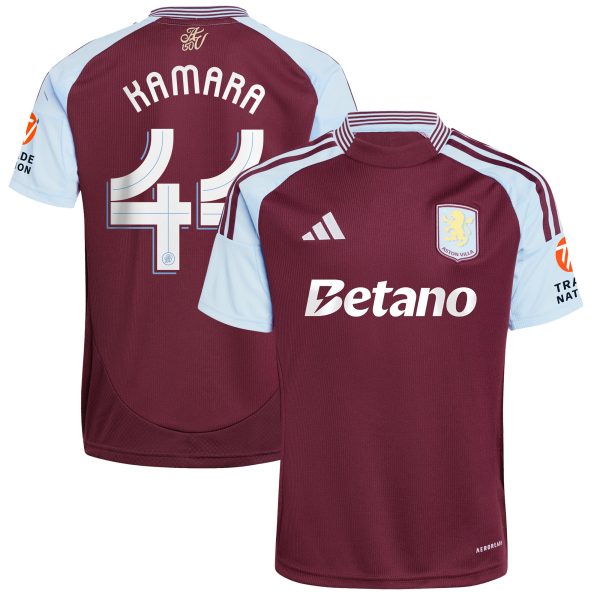 aston villa adidas home shirt 2024-25 with kamara 44 cup printing Collection | AVFC Fan Shop Official Jerseys and Shirts