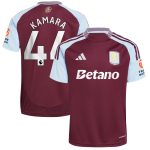 aston villa adidas home shirt 2024-25 with kamara 44 printing Collection | AVFC Fan Shop Official Jerseys and Shirts