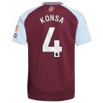 aston villa adidas home shirt 2024-25 with konsa 4 printing Collection | AVFC Fan Shop Official Jerseys and Shirts