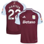 aston villa adidas home shirt 2024-25 with maatsen 22 printing Collection | AVFC Fan Shop Official Jerseys and Shirts