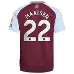 aston villa adidas home shirt 2024-25 with maatsen 22 printing Collection | AVFC Fan Shop Official Jerseys and Shirts