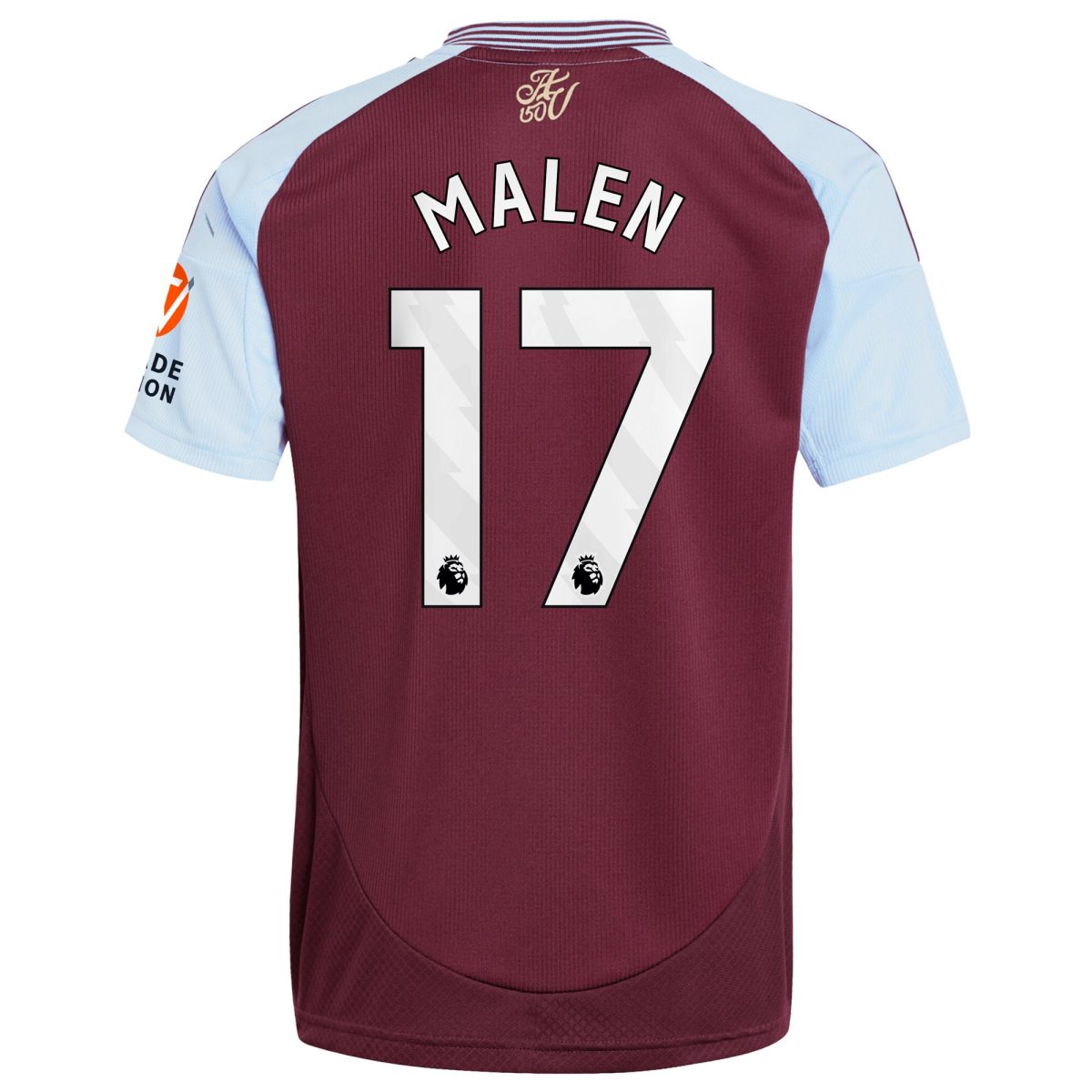 aston villa adidas home shirt 2024-25 with malen 17 printing Collection | AVFC Fan Shop Official Jerseys and Shirts