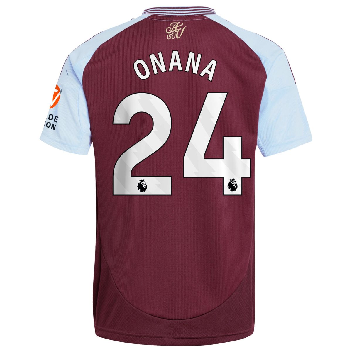 aston villa adidas home shirt 2024-25 with onana 24 printing Collection | AVFC Fan Shop Official Jerseys and Shirts
