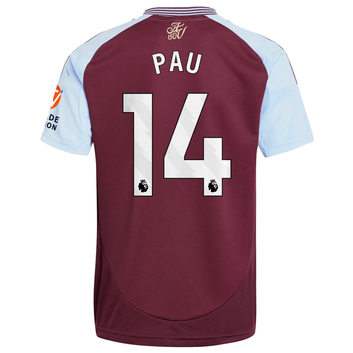 aston villa adidas home shirt 2024-25 with pau 14 printing Collection | AVFC Fan Shop Official Jerseys and Shirts
