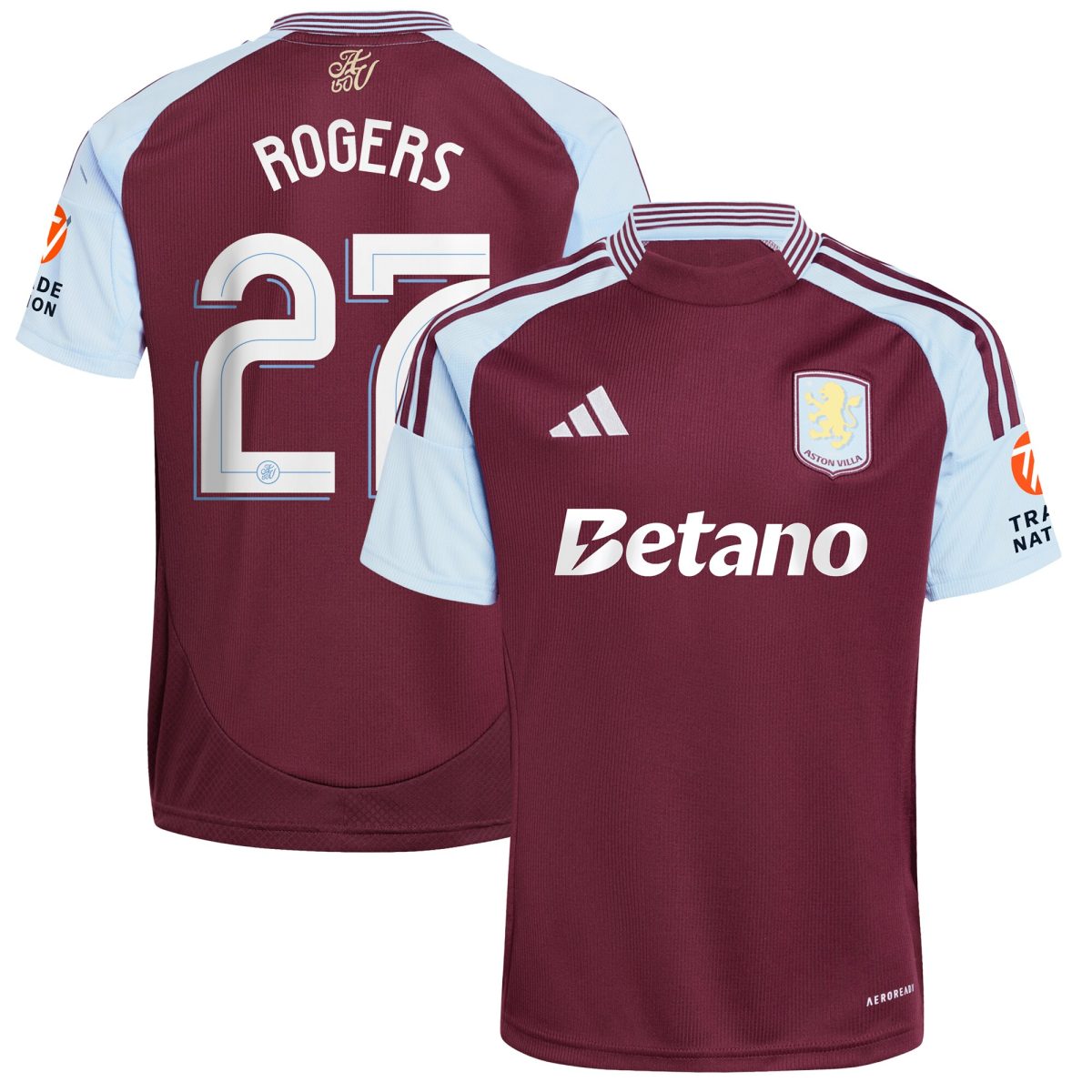 aston villa adidas home shirt 2024-25 with rogers 27 cup printing Collection | AVFC Fan Shop Official Jerseys and Shirts