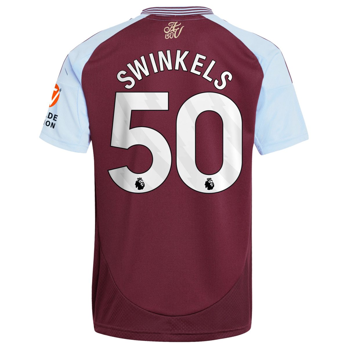 aston villa adidas home shirt 2024-25 with swinkels 50 printing Collection | AVFC Fan Shop Official Jerseys and Shirts