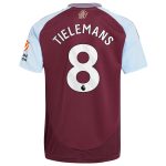 aston villa adidas home shirt 2024-25 with tielemans 8 printing Collection | AVFC Fan Shop Official Jerseys and Shirts