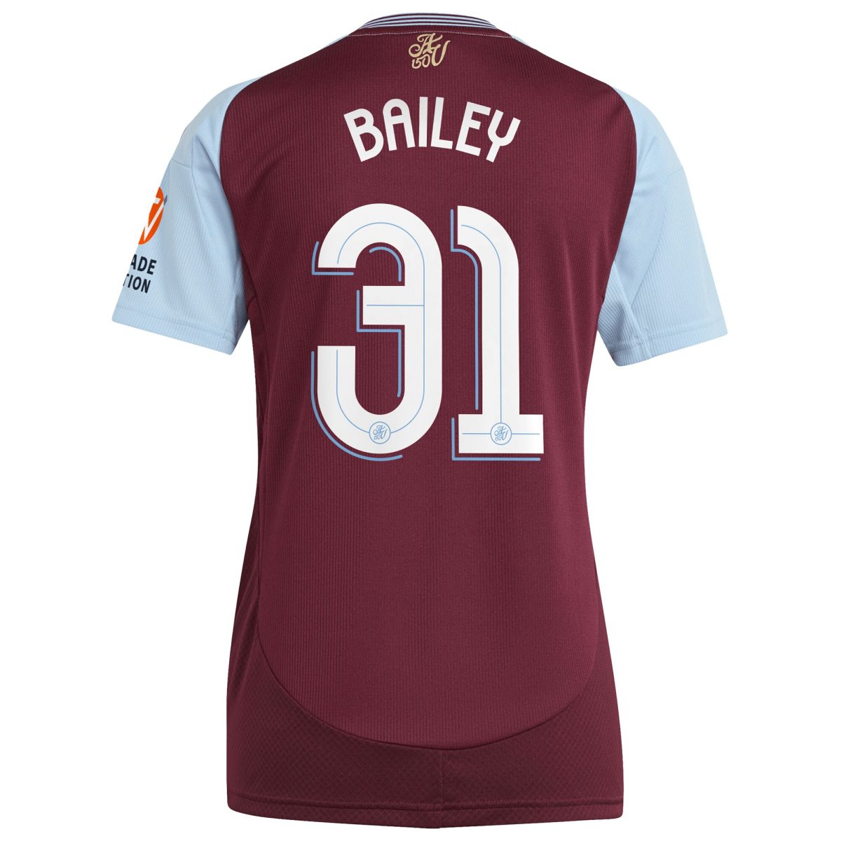 aston villa adidas home shirt 2024-25 – womens with bailey 31 cup printing Collection | AVFC Fan Shop Official Jerseys and Shirts