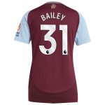 aston villa adidas home shirt 2024-25 – womens with bailey 31 printing Collection | AVFC Fan Shop Official Jerseys and Shirts