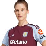 aston villa adidas home shirt 2024-25 – womens with custom printing Collection | AVFC Fan Shop Official Jerseys and Shirts