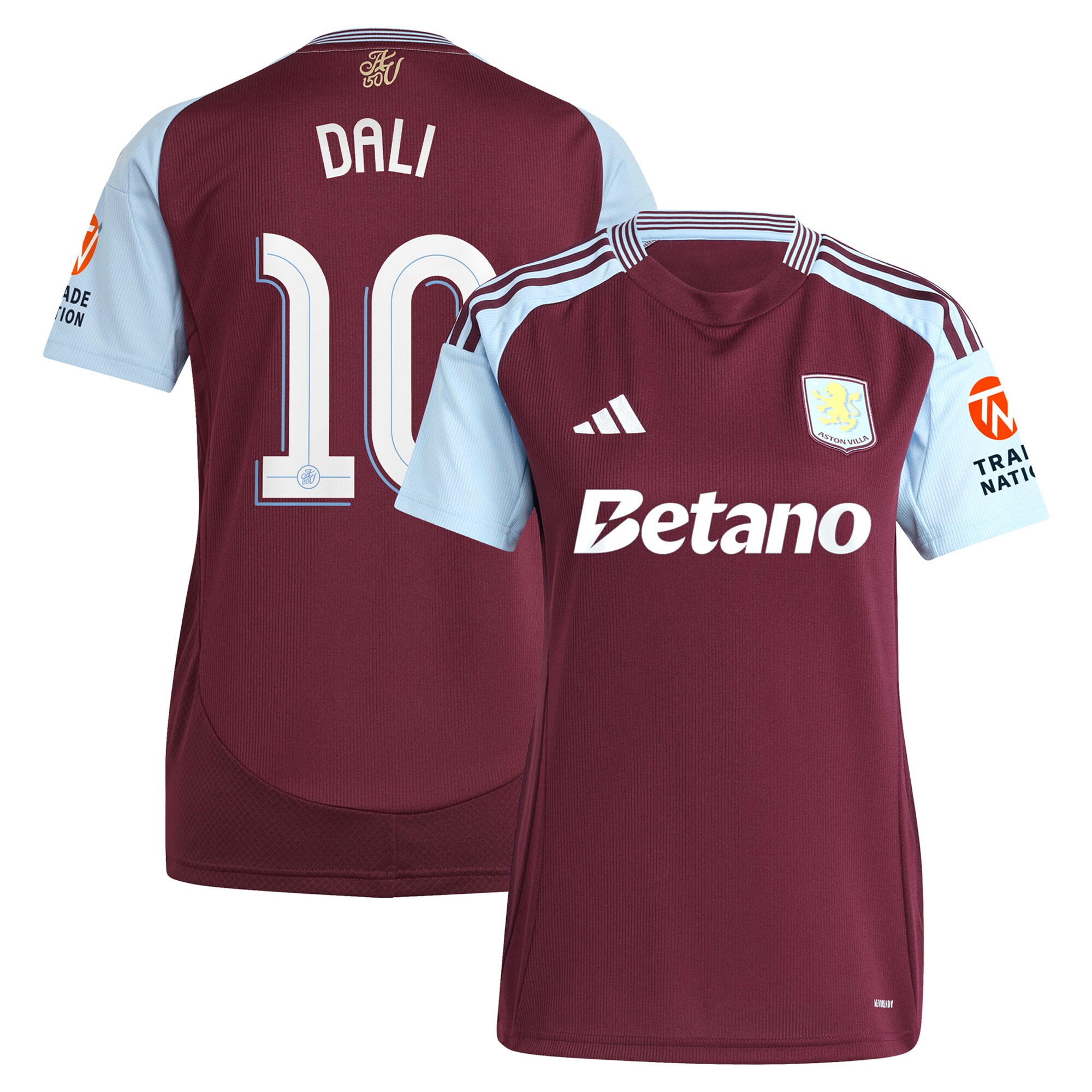 aston villa adidas home shirt 2024-25 – womens with dali 10 cup printing Collection | AVFC Fan Shop Official Jerseys and Shirts
