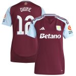 aston villa adidas home shirt 2024-25 – womens with digne 12 cup printing Collection | AVFC Fan Shop Official Jerseys and Shirts