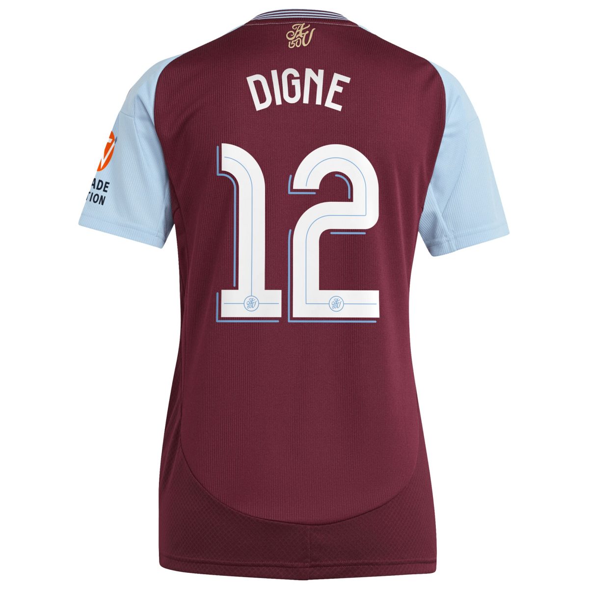 aston villa adidas home shirt 2024-25 – womens with digne 12 cup printing Collection | AVFC Fan Shop Official Jerseys and Shirts