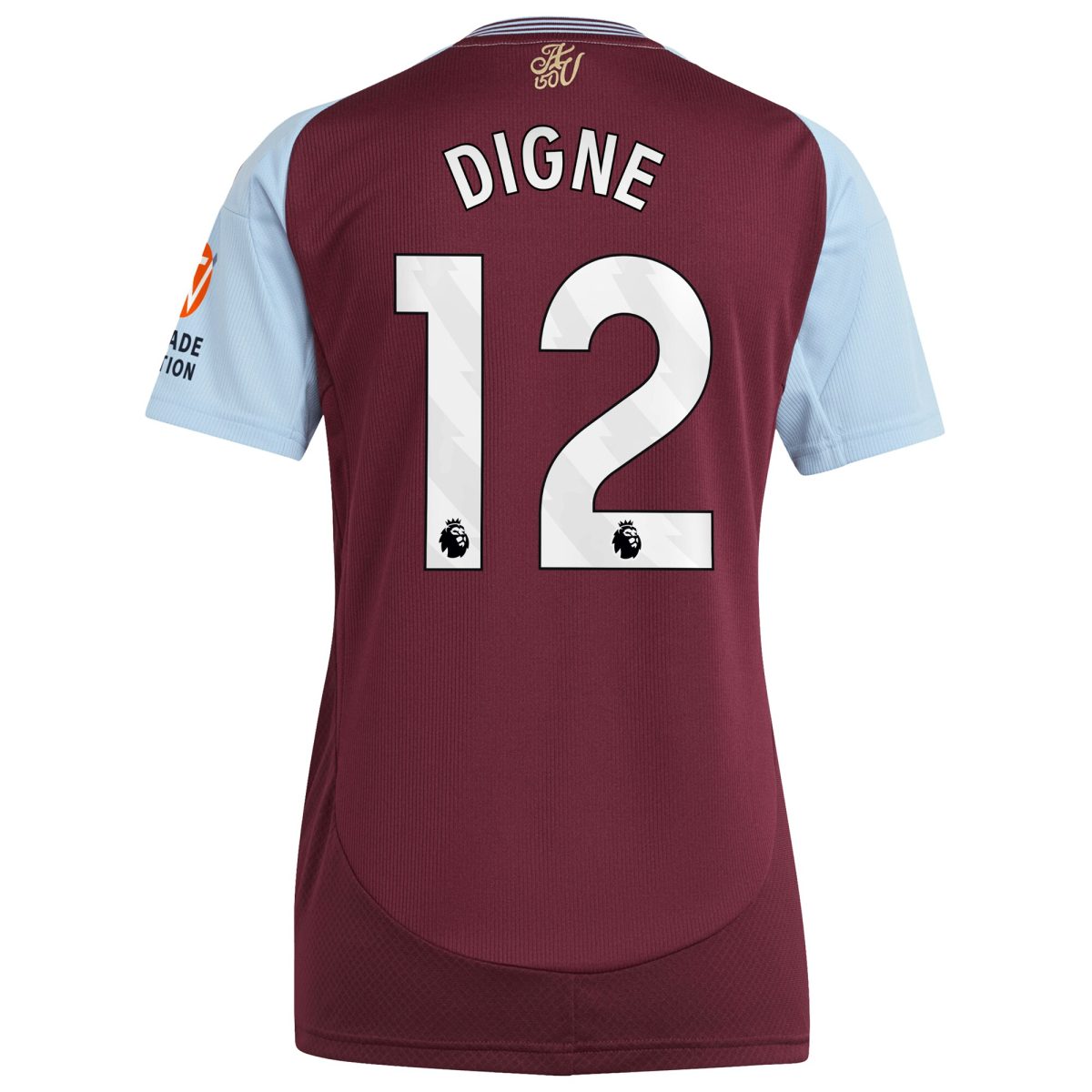 aston villa adidas home shirt 2024-25 – womens with digne 12 printing Collection | AVFC Fan Shop Official Jerseys and Shirts