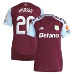 aston villa adidas home shirt 2024-25 – womens with hanson 20 cup printing Collection | AVFC Fan Shop Official Jerseys and Shirts