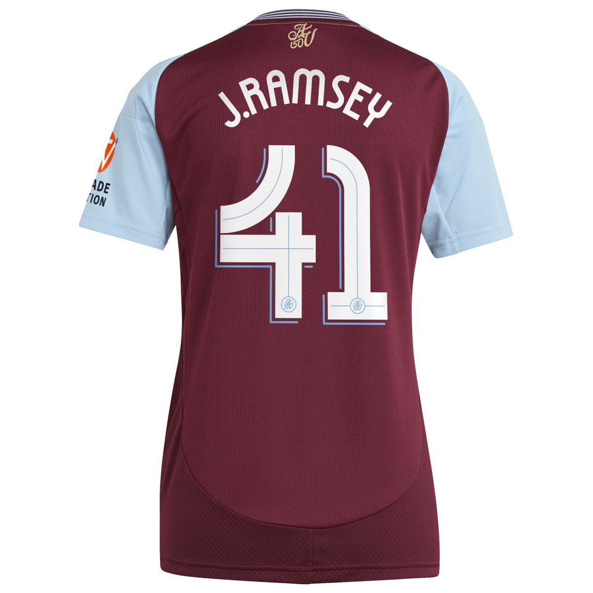 aston villa adidas home shirt 2024-25 – womens with j. ramsey 41 cup printing Collection | AVFC Fan Shop Official Jerseys and Shirts