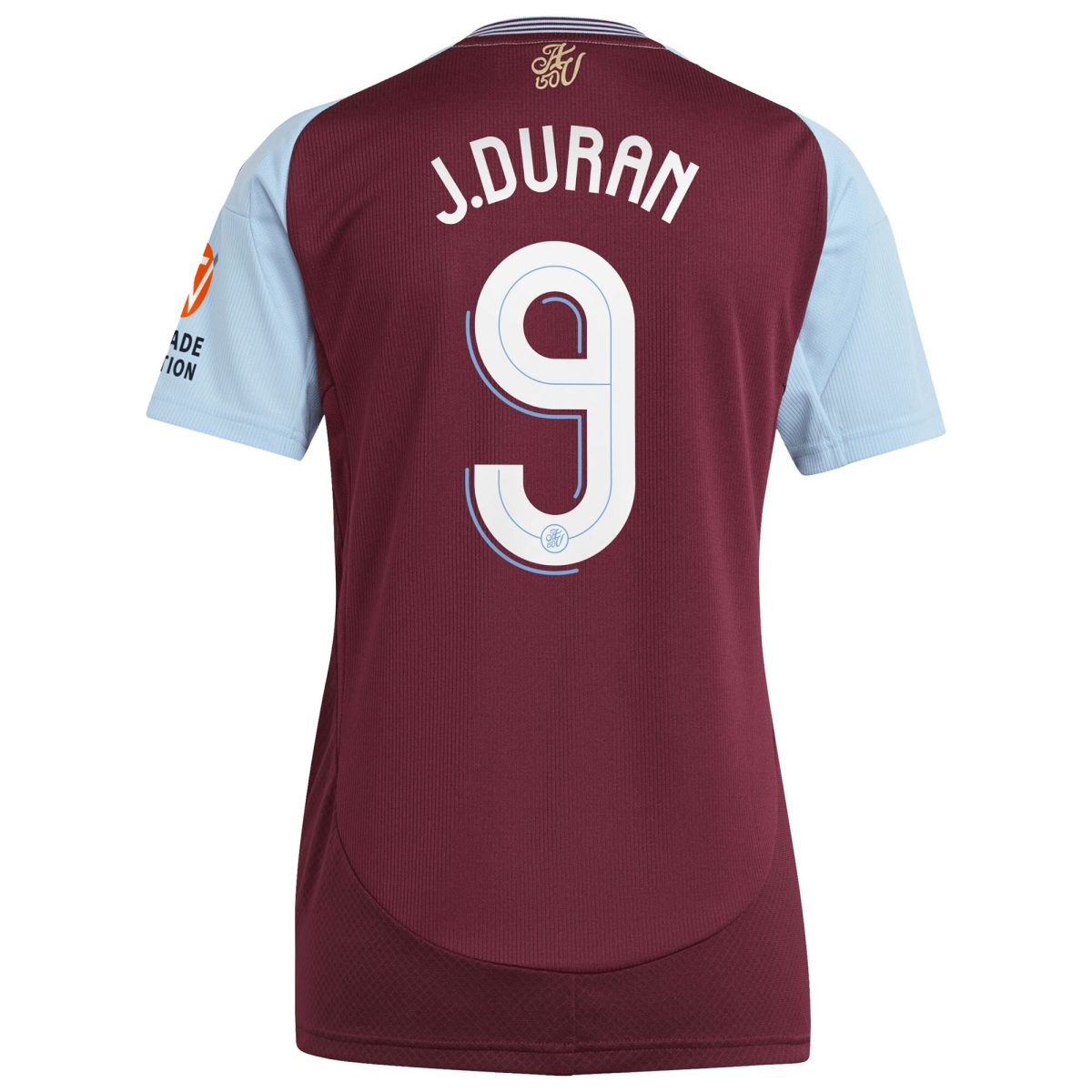 aston villa adidas home shirt 2024-25 – womens with j.duran 9 cup printing Collection | AVFC Fan Shop Official Jerseys and Shirts