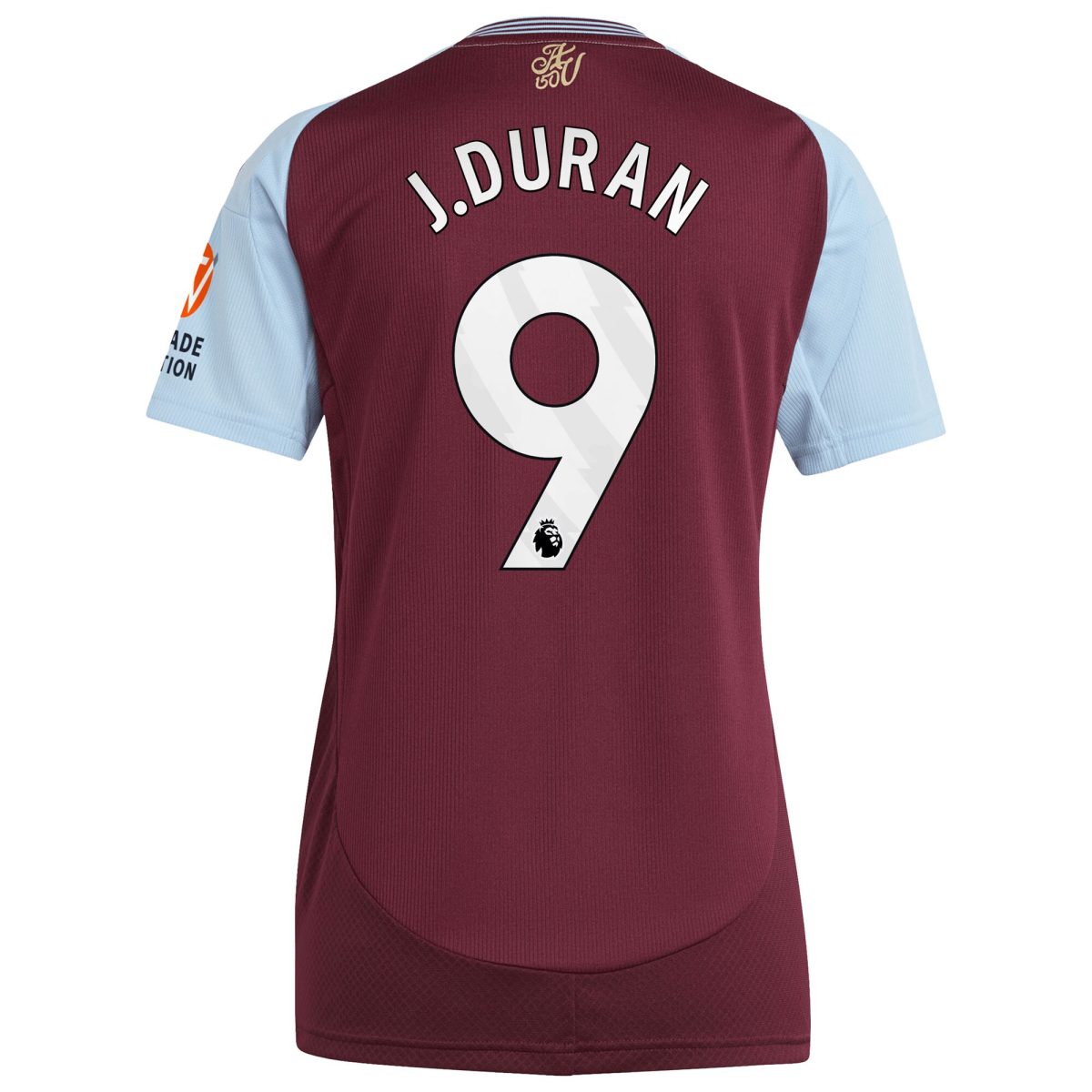 aston villa adidas home shirt 2024-25 – womens with j.duran 9 printing Collection | AVFC Fan Shop Official Jerseys and Shirts