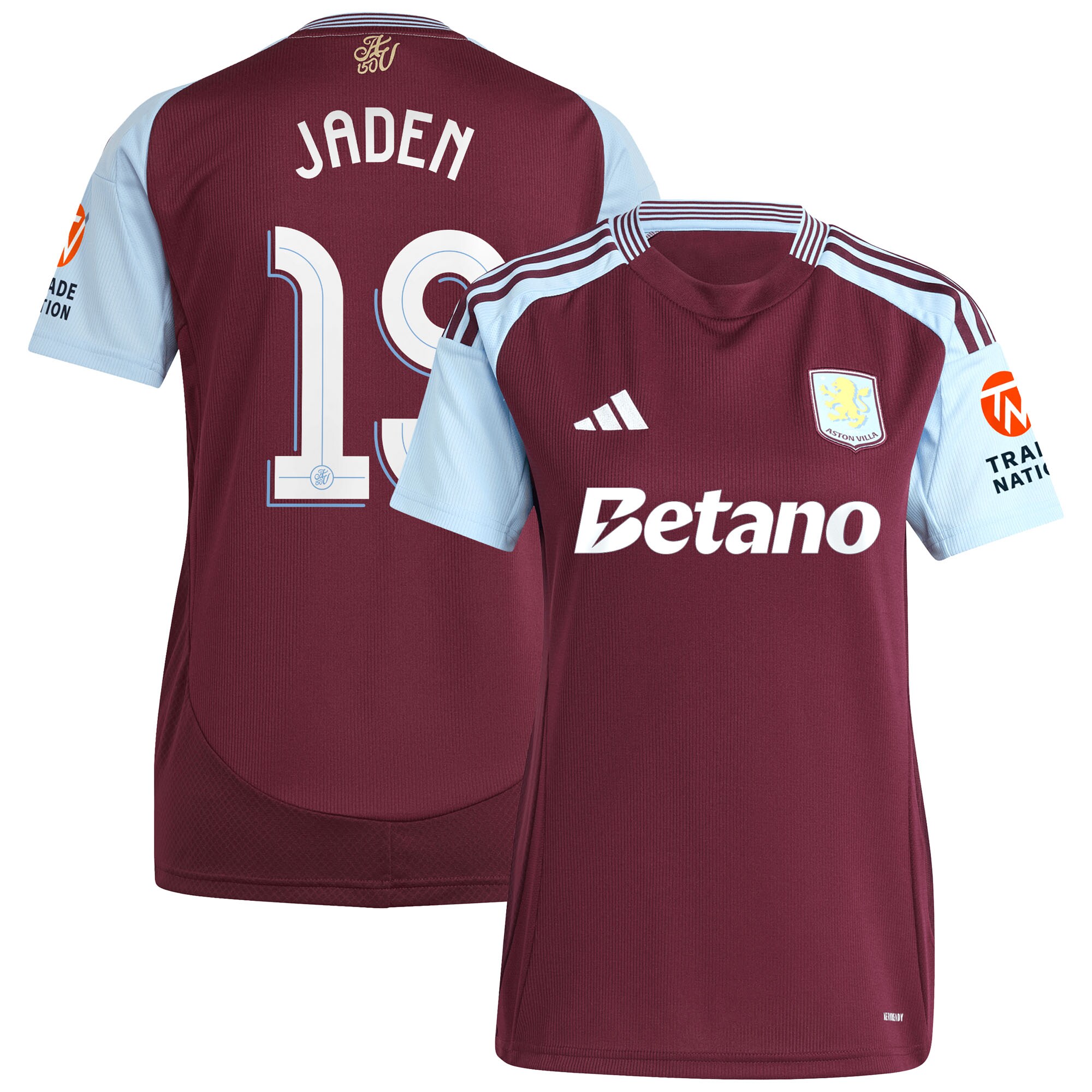 aston villa adidas home shirt 2024-25 – womens with jaden 19 cup printing Collection | AVFC Fan Shop Official Jerseys and Shirts