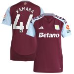 aston villa adidas home shirt 2024-25 – womens with kamara 44 printing Collection | AVFC Fan Shop Official Jerseys and Shirts