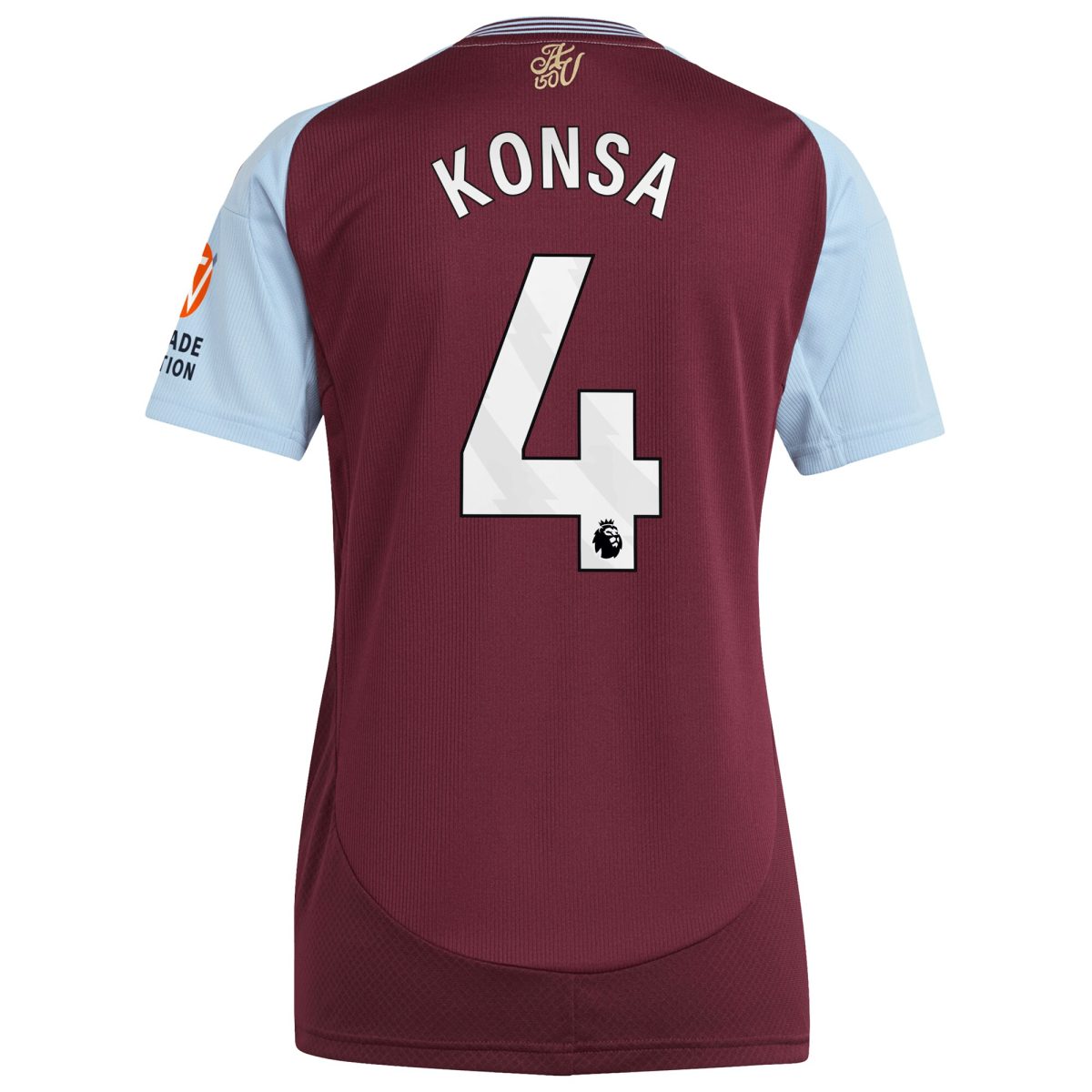 aston villa adidas home shirt 2024-25 – womens with konsa 4 printing Collection | AVFC Fan Shop Official Jerseys and Shirts