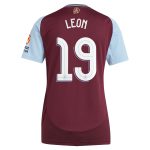 aston villa adidas home shirt 2024-25 – womens with leon 19 cup printing Collection | AVFC Fan Shop Official Jerseys and Shirts