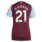 aston villa adidas home shirt 2024-25 – womens with m.asensio 21 printing Collection | AVFC Fan Shop Official Jerseys and Shirts