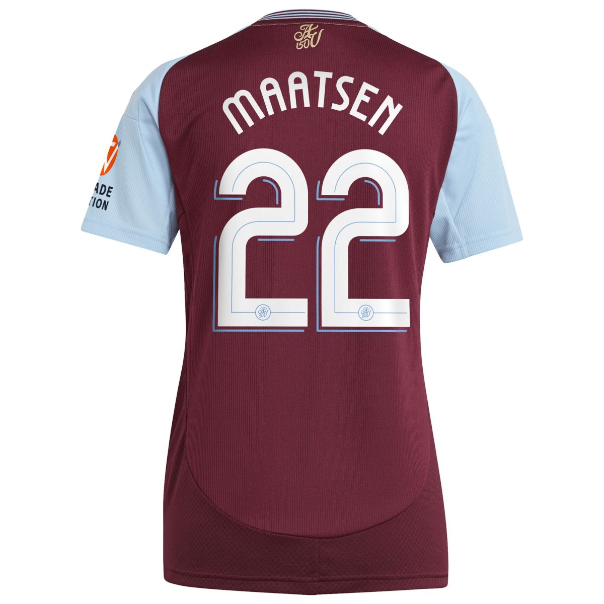 aston villa adidas home shirt 2024-25 – womens with maatsen 22 cup printing Collection | AVFC Fan Shop Official Jerseys and Shirts