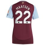 aston villa adidas home shirt 2024-25 – womens with maatsen 22 printing Collection | AVFC Fan Shop Official Jerseys and Shirts