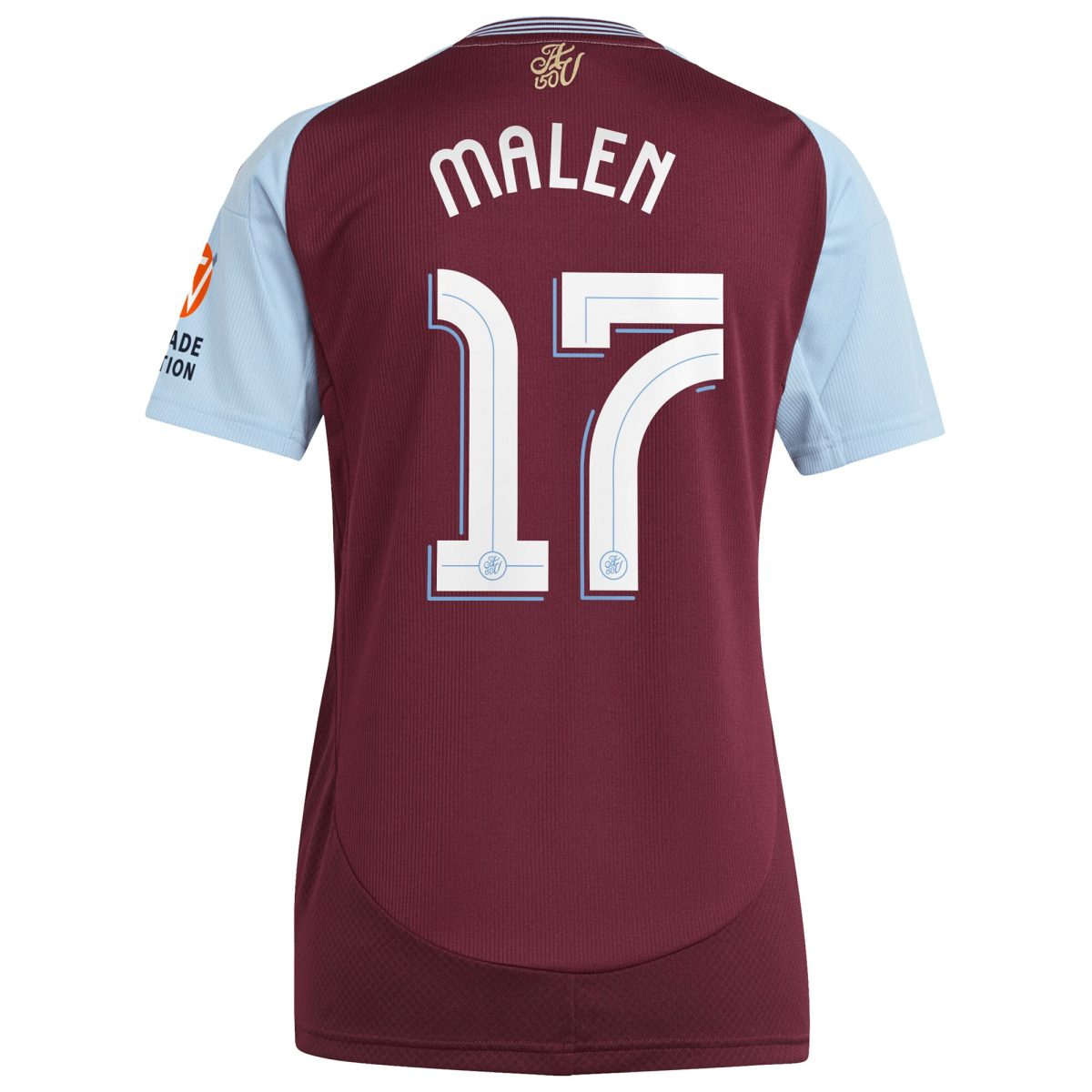 aston villa adidas home shirt 2024-25 – womens with malen 17 cup printing Collection | AVFC Fan Shop Official Jerseys and Shirts