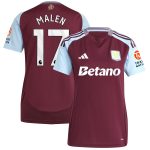 aston villa adidas home shirt 2024-25 – womens with malen 17 printing Collection | AVFC Fan Shop Official Jerseys and Shirts