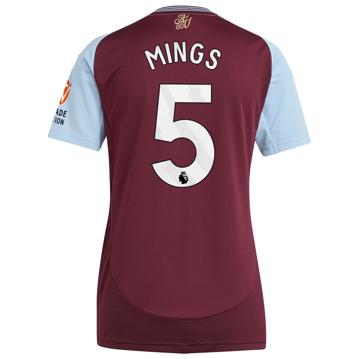 aston villa adidas home shirt 2024-25 – womens with mings 5 printing Collection | AVFC Fan Shop Official Jerseys and Shirts