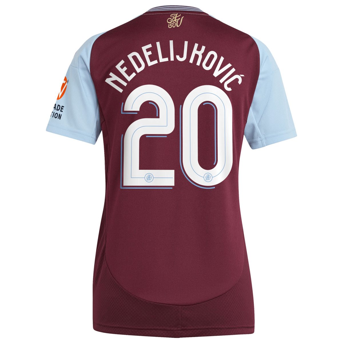 aston villa adidas home shirt 2024-25 – womens with nedeljković 20 cup printing Collection | AVFC Fan Shop Official Jerseys and Shirts