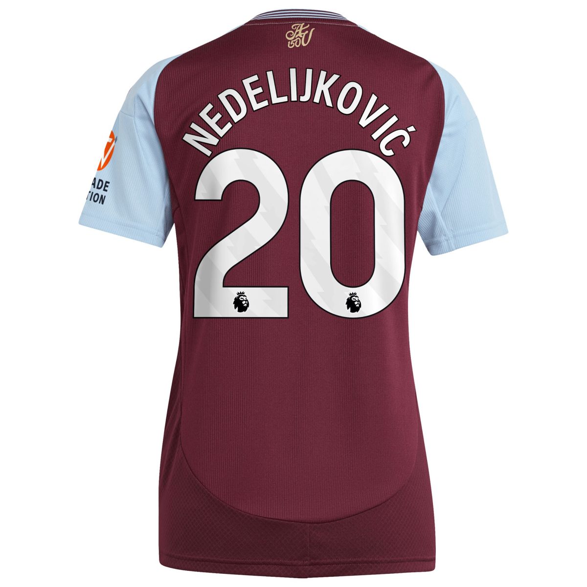 aston villa adidas home shirt 2024-25 – womens with nedeljković 20 printing Collection | AVFC Fan Shop Official Jerseys and Shirts