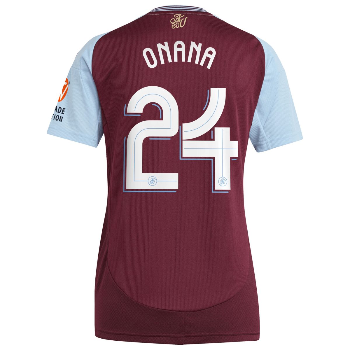 aston villa adidas home shirt 2024-25 – womens with onana 24 cup printing Collection | AVFC Fan Shop Official Jerseys and Shirts