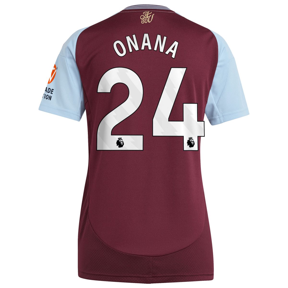 aston villa adidas home shirt 2024-25 – womens with onana 24 printing Collection | AVFC Fan Shop Official Jerseys and Shirts