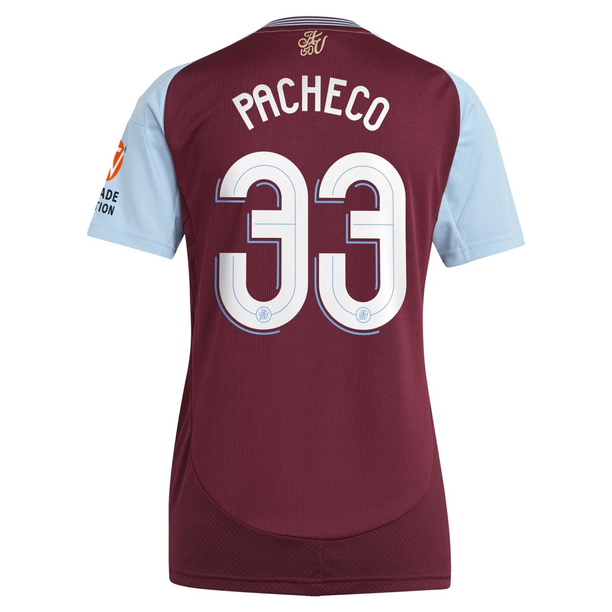 aston villa adidas home shirt 2024-25 – womens with pacheco 33 cup printing Collection | AVFC Fan Shop Official Jerseys and Shirts