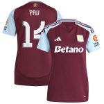 aston villa adidas home shirt 2024-25 – womens with pau 14 cup printing Collection | AVFC Fan Shop Official Jerseys and Shirts
