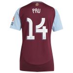 aston villa adidas home shirt 2024-25 – womens with pau 14 cup printing Collection | AVFC Fan Shop Official Jerseys and Shirts