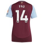 aston villa adidas home shirt 2024-25 – womens with pau 14 printing Collection | AVFC Fan Shop Official Jerseys and Shirts