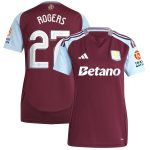 aston villa adidas home shirt 2024-25 – womens with rogers 27 cup printing Collection | AVFC Fan Shop Official Jerseys and Shirts