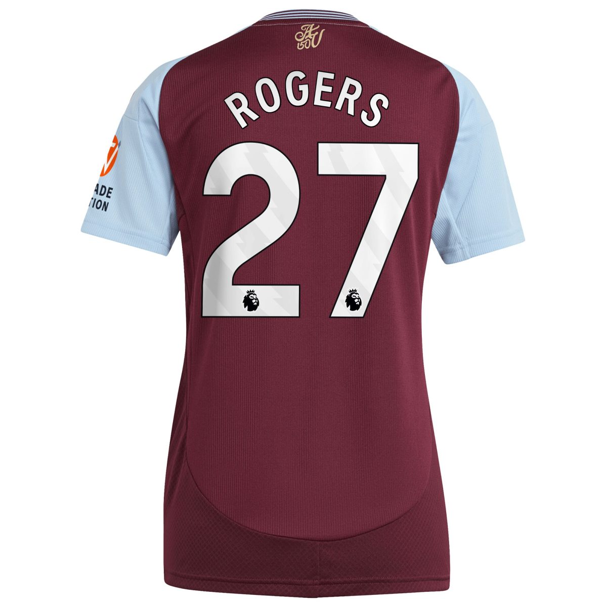 aston villa adidas home shirt 2024-25 – womens with rogers 27 printing Collection | AVFC Fan Shop Official Jerseys and Shirts