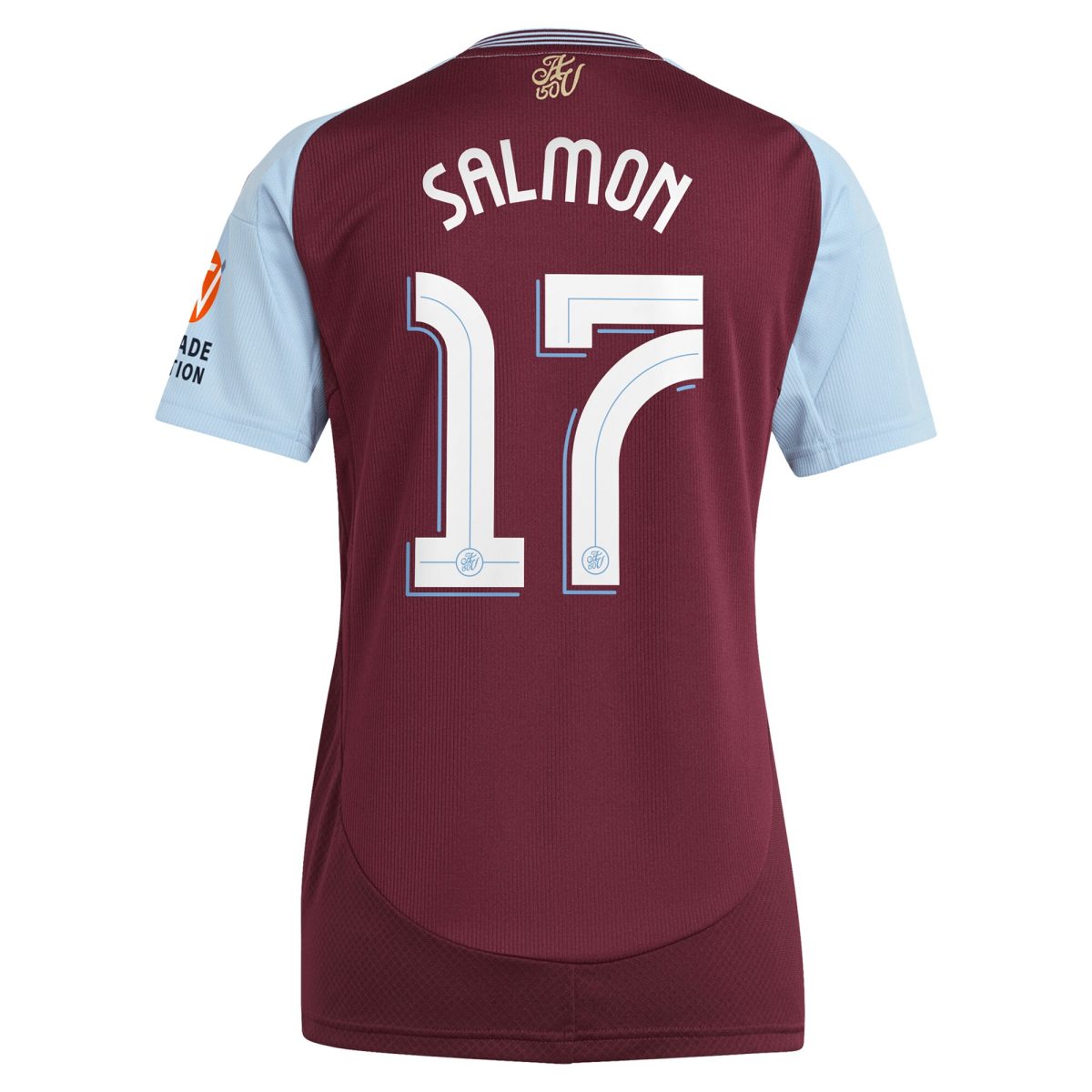 aston villa adidas home shirt 2024-25 – womens with salmon 17 cup printing Collection | AVFC Fan Shop Official Jerseys and Shirts
