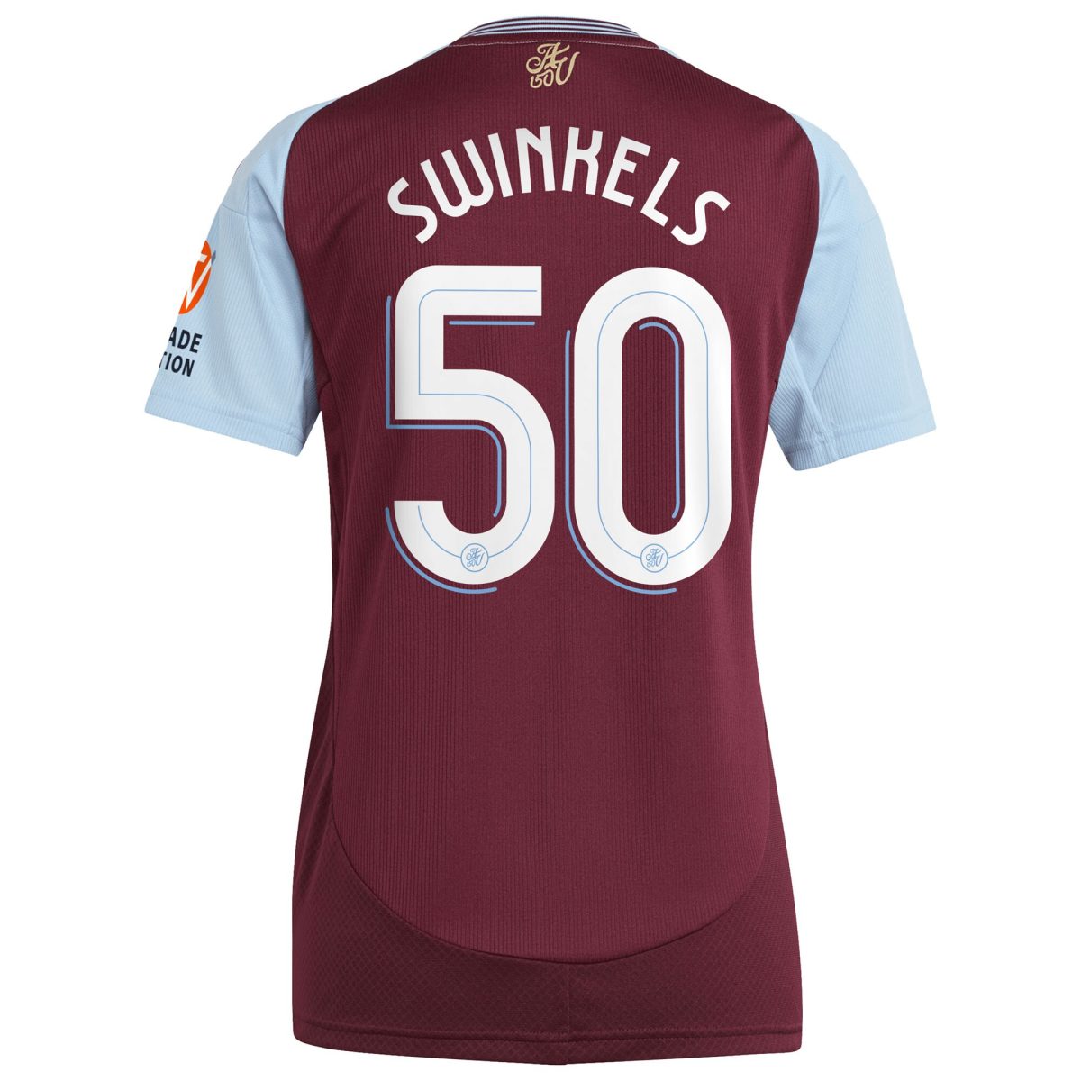 aston villa adidas home shirt 2024-25 – womens with swinkels 50 cup printing Collection | AVFC Fan Shop Official Jerseys and Shirts