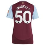 aston villa adidas home shirt 2024-25 – womens with swinkels 50 printing Collection | AVFC Fan Shop Official Jerseys and Shirts